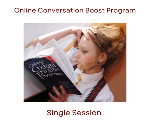 Online Conversation Boost Program Single Session